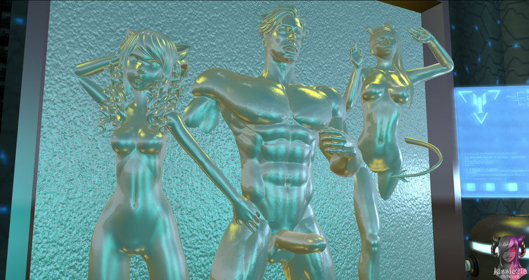 Frozen in Carbonite - Closer View