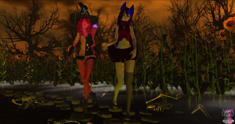 Walk to the Halloween Party