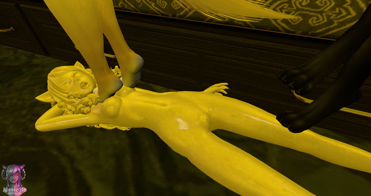 Pathetic Barefoot Statue - 3