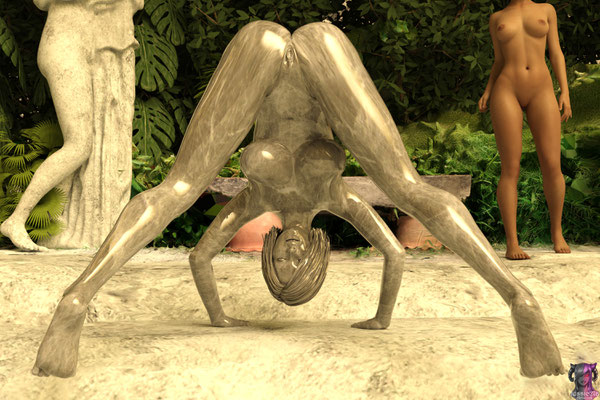 Naughty Greek Statue