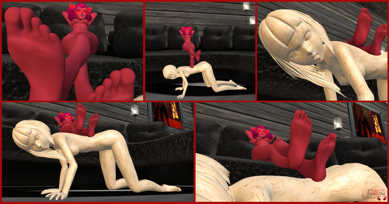 Demonic Foot Relaxation