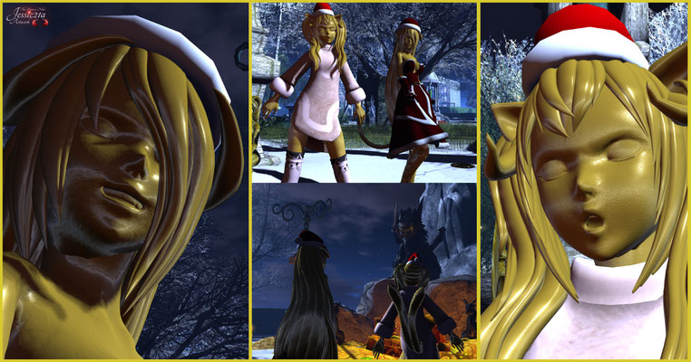 Golden Winter Treasures