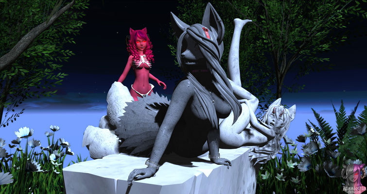 Night Statues