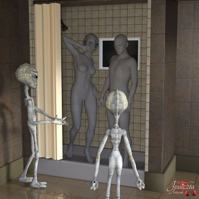 When aliens have fun