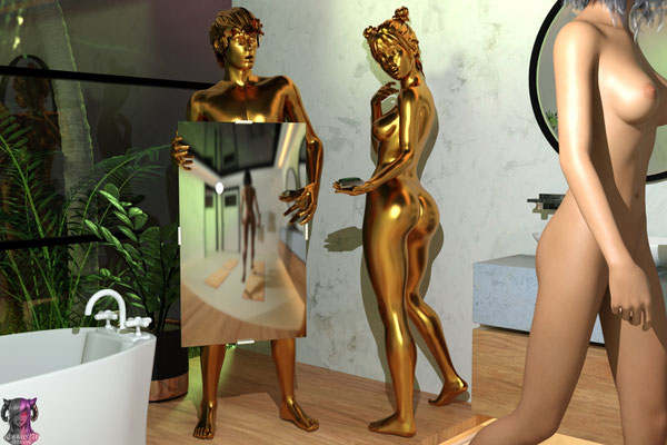 The Bathroom Statues (Remake)