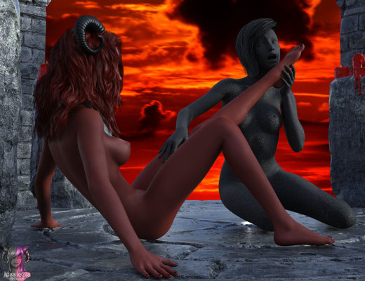 The Demoness's Feet