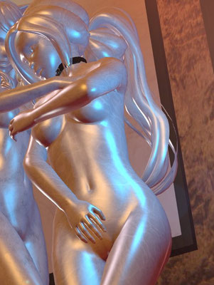 Statue Apple
