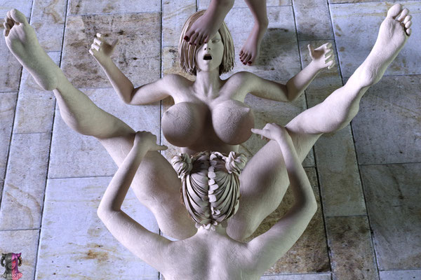 The Licked Statue