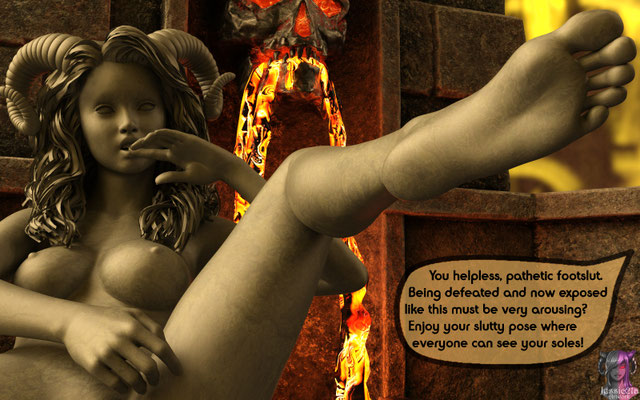 The Exhibited Demoness
