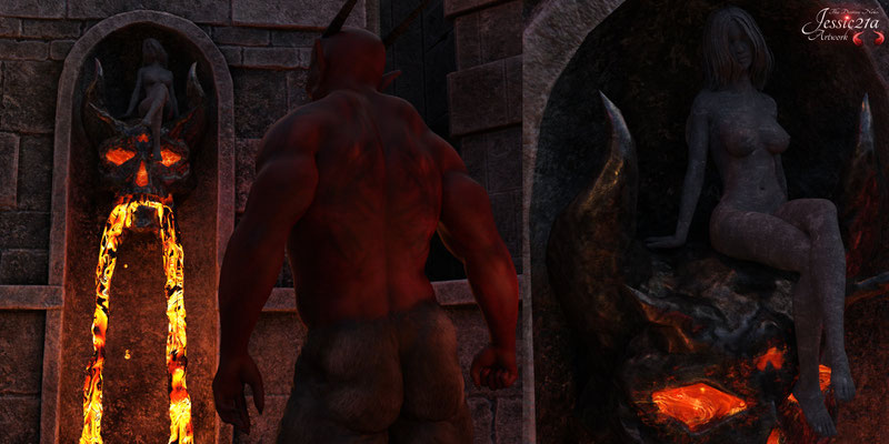 Petrified in Hell