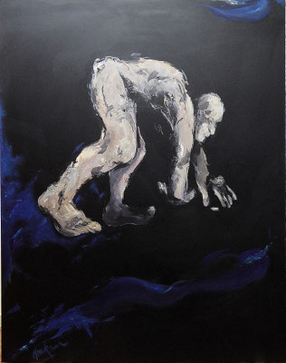  o.T.140x110 Acryl a. Lw.