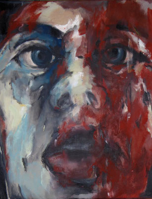 Die Anderen, 50 x 40  Acryl a. Lw.