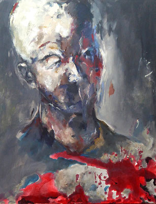 0.T.  100 x 80 Acryl a. Lw.