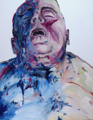 Stille, 160 x 120  Acryl a. Lw.