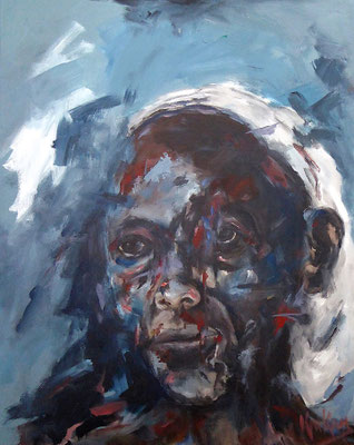 Die Anderen, 100 x 80  Acryl a. Lw.