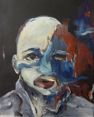 o.T 50x40 Acryl a. Lw.