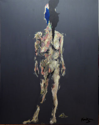 "Gedankentausch" 2) 140x110 Acryl a. Lw.