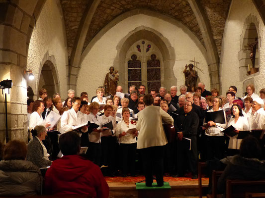 15 Décembre 2012 - Concert avec le choeur des Bornes à Arbusigny