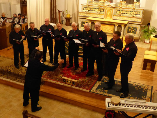 21 Mars 2015 - Concert avec la chorale des Houches à Magland