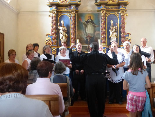 14 Septembre 2013 - Concert à la chapelle d'Oëx pour les Journées du Patrimoine