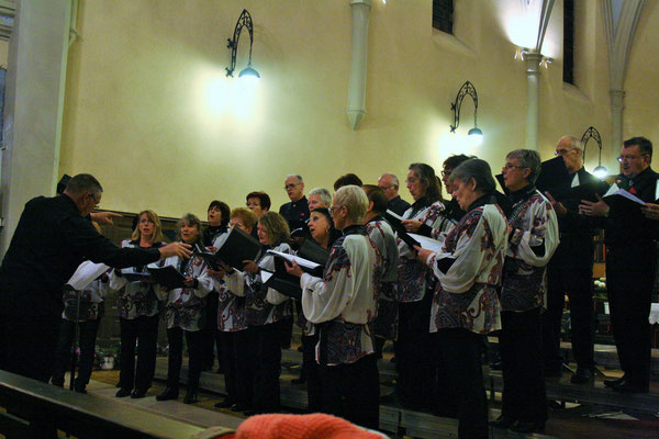 18 décembre 2015 - Concert avec Croq'notes à l'église de Scionzier