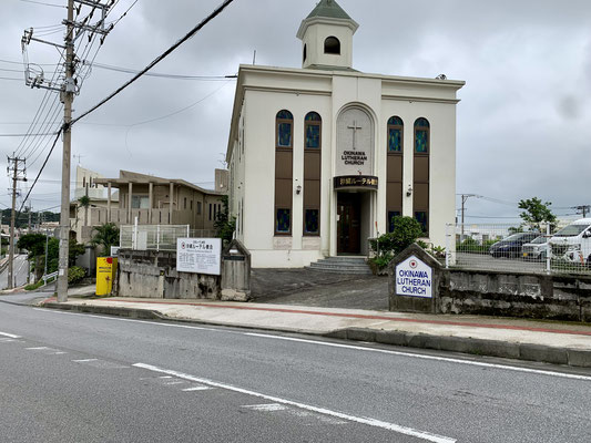 ナビゲーションは沖縄ルーテル教会付近で終了します。Navigation ends near Okinawa Lutheran Church.　네비게이션은 오키나와 루터 교회 부근에서 종료됩니다.航行在沖繩路德教會附近結束。　