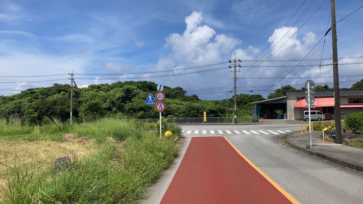交差点を左折！　Turn left at the intersection!　　到路口左轉！　　교차로를 좌회전!