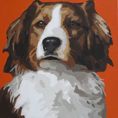 Kooikerhondje Yang 60x60