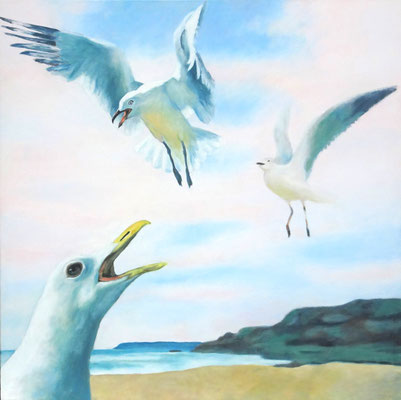 Gelbschnabel 90x90