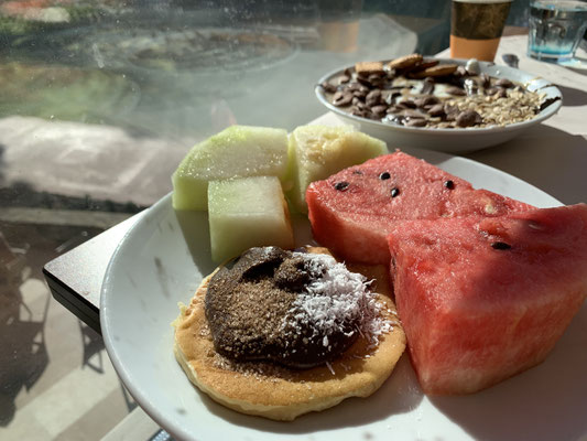 Dessert auf der Gesundheitsreise mit Healthengineers in der Türkei