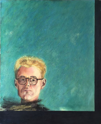 Ego, 65 cm x 81 cm, Öl & Emulsion auf Nessel, 1985