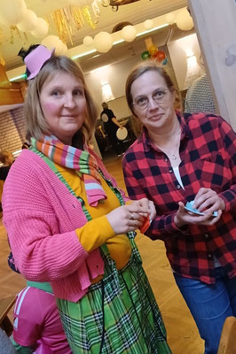 Unser Helferteam Anja und Kerstin
