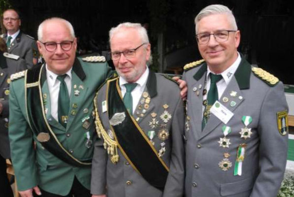 Verbandsauszeichnung in Gold für Klaus von der Fecht