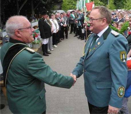 Verbandsauszeichnung in Silber für Thomas Offermann