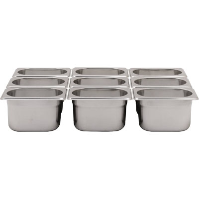 GN 1/9 aus Edelstahl in Premium Qualität