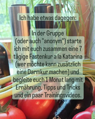 Online Darm- und Fastenkur, begleitete Ernährungsberatung in der Gruppe