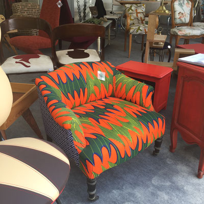 La Petite Ourse, boutique éphémère, Gap Foire Expo, création, pièce unique, fauteuil, upcycling