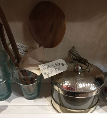 100 escales, boutique en ligne, pot de Nutella recyclé, verres, Marrakech