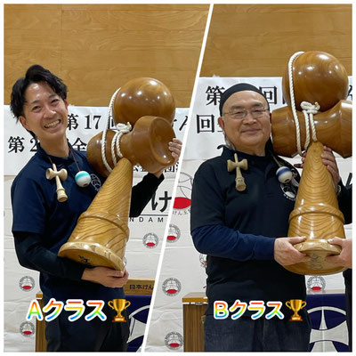 各クラス優勝者