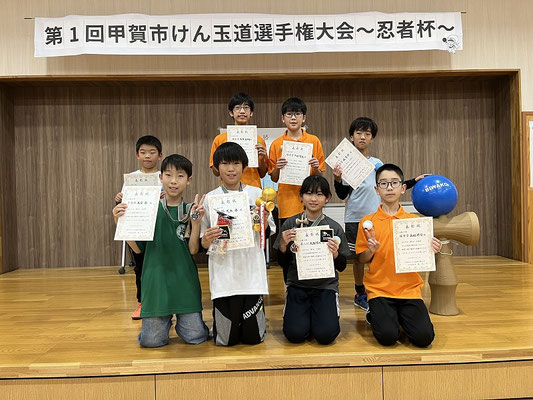 上級の部 表彰者