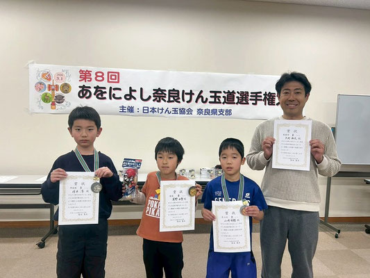 Ｂクラス　表彰者