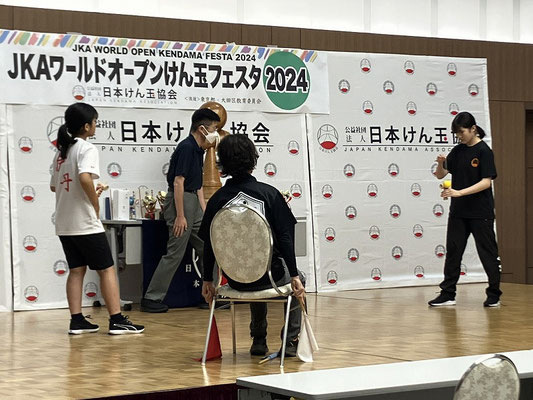 藤原一生杯けん玉道選手権大会　決勝