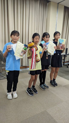 表彰者　選抜小学生トーナメントAクラス