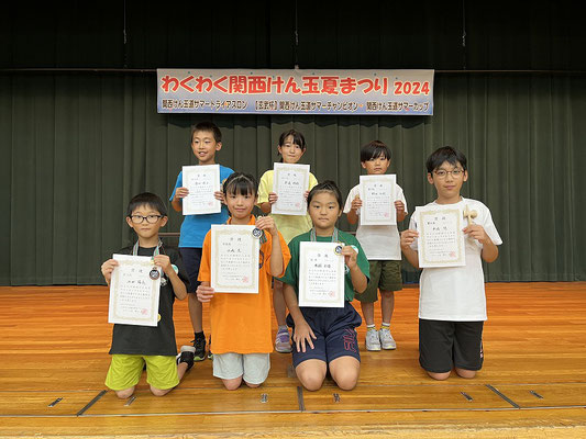 サマーカップ　アドバンス表彰者