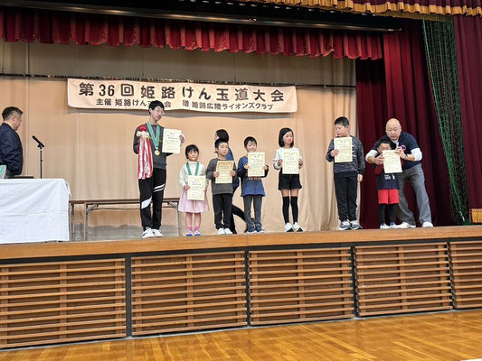 初級の部 表彰者2