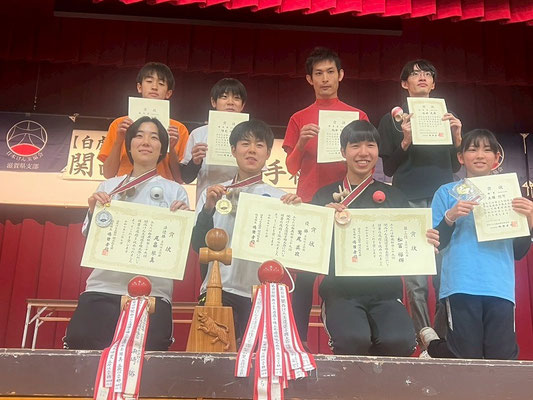 五段以上の部 表彰者2