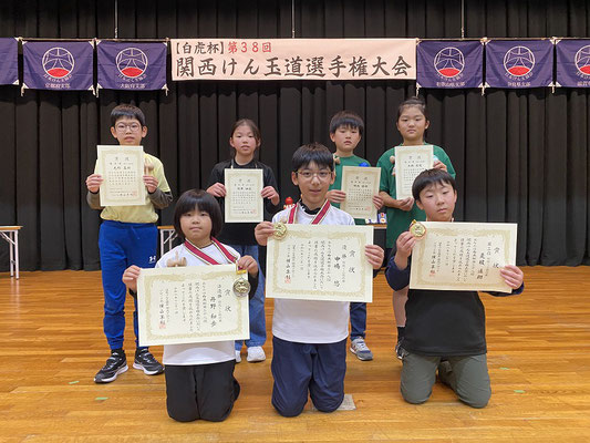 初段～二段の部　表彰者