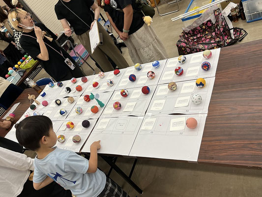 けん玉ペインティングコンクール 作品