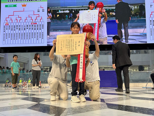 女子の部優勝　北関西地区大西悠可さん