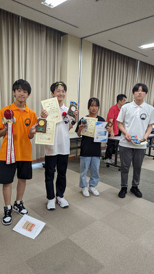 表彰者　選抜中学生トーナメント